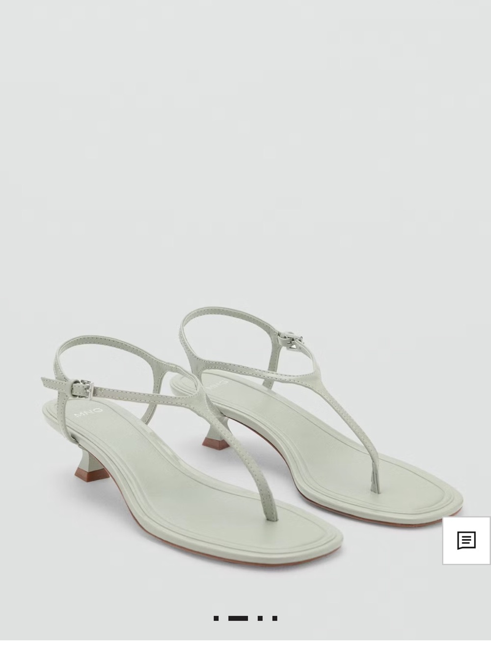 Mango T-Strap Kitten Heel